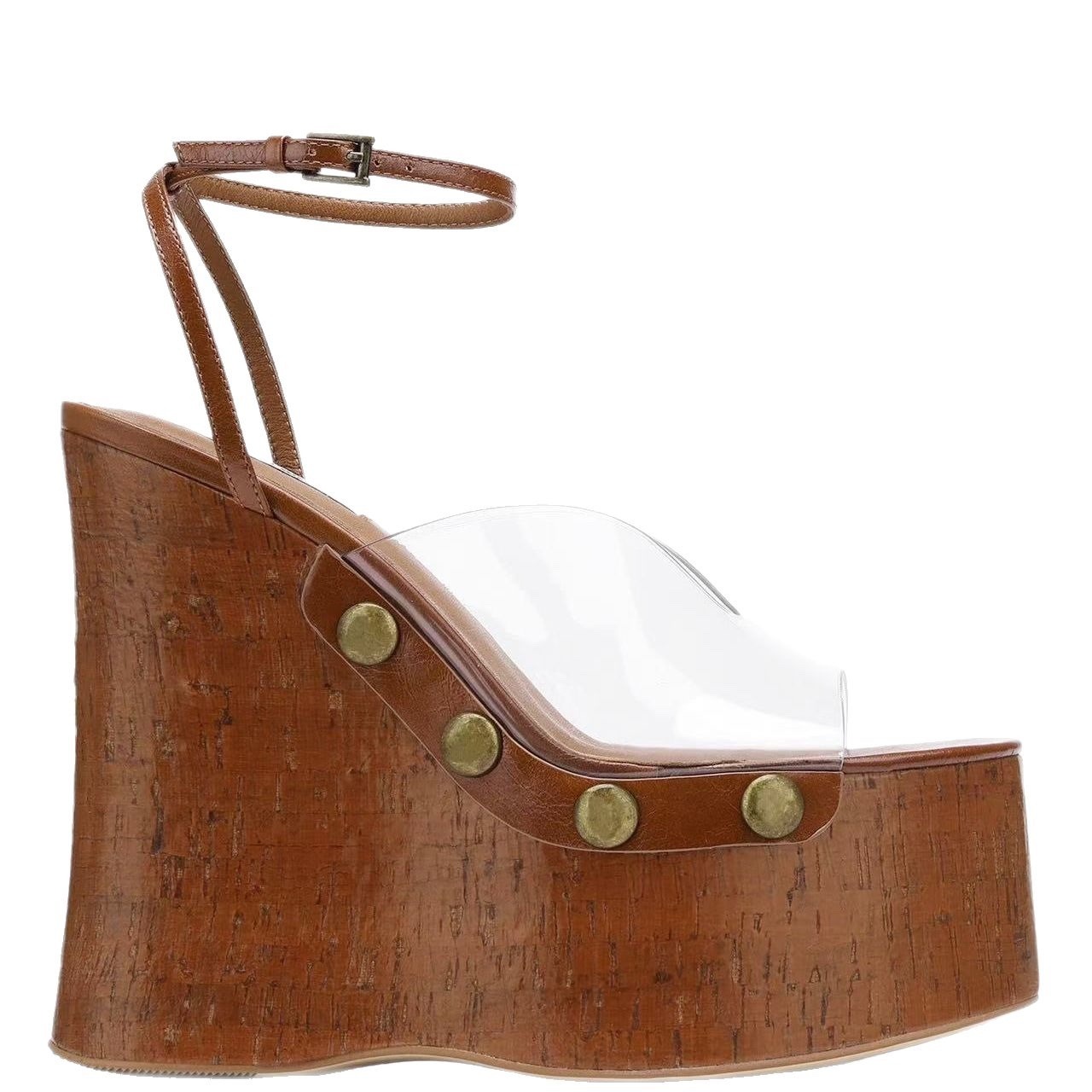 Women'S Shoes Quality - 2026Summer Slope Heel Thick Bottom Women's