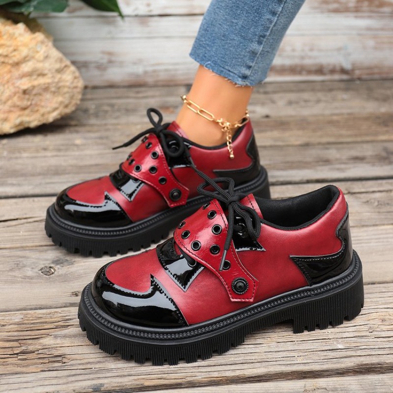 Oxford Lace Up Women - Platform Oxford Shoes Women Comfortable Plus