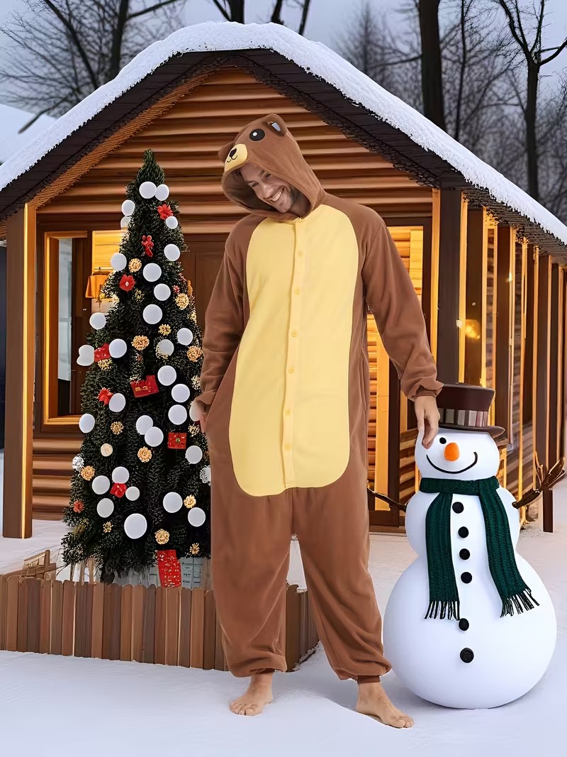 Adult Brown Bear Kigurumi Unic - Women Shoes Xxl review and price