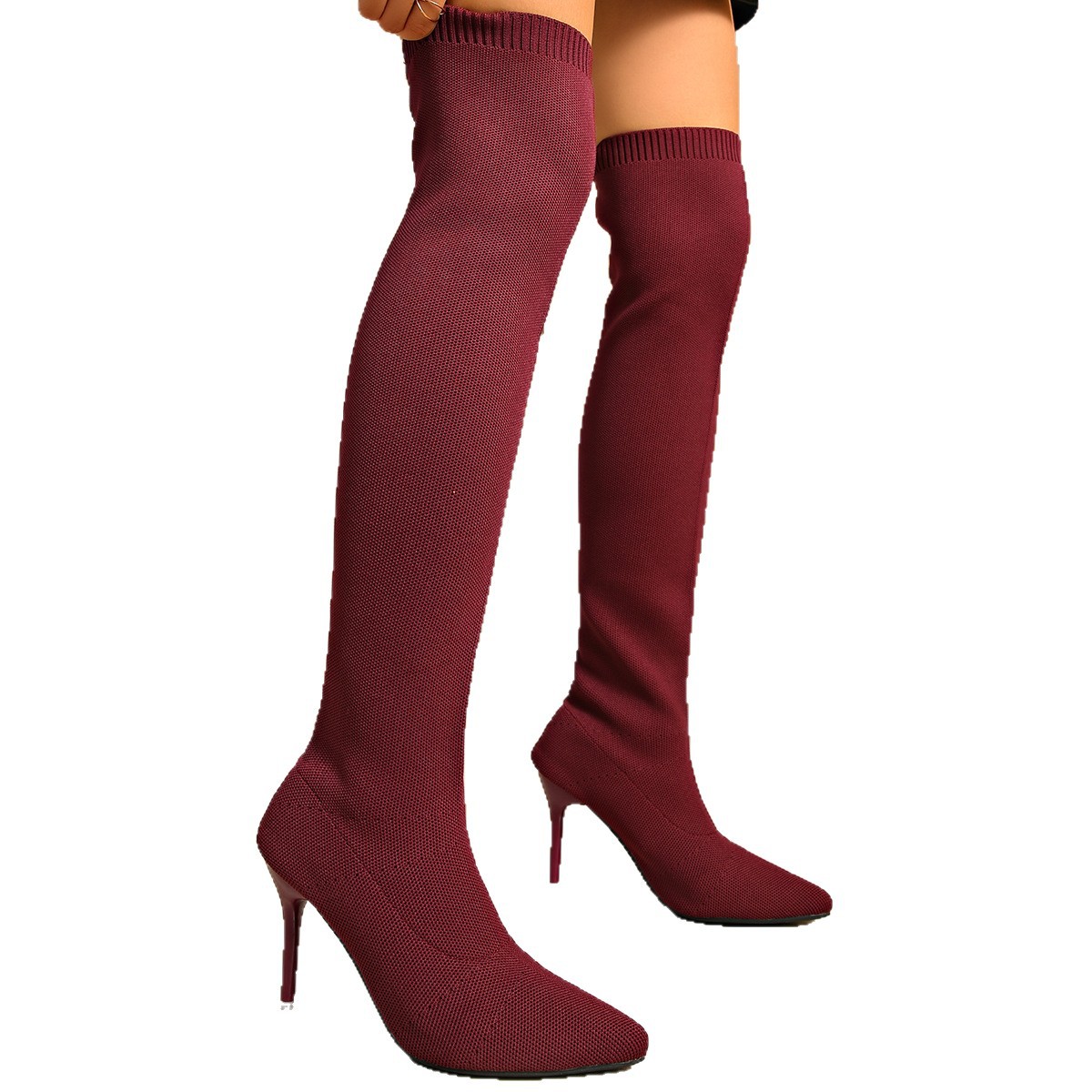 Over-the-knee Sock Boots Women - Sock Boot Women review and price