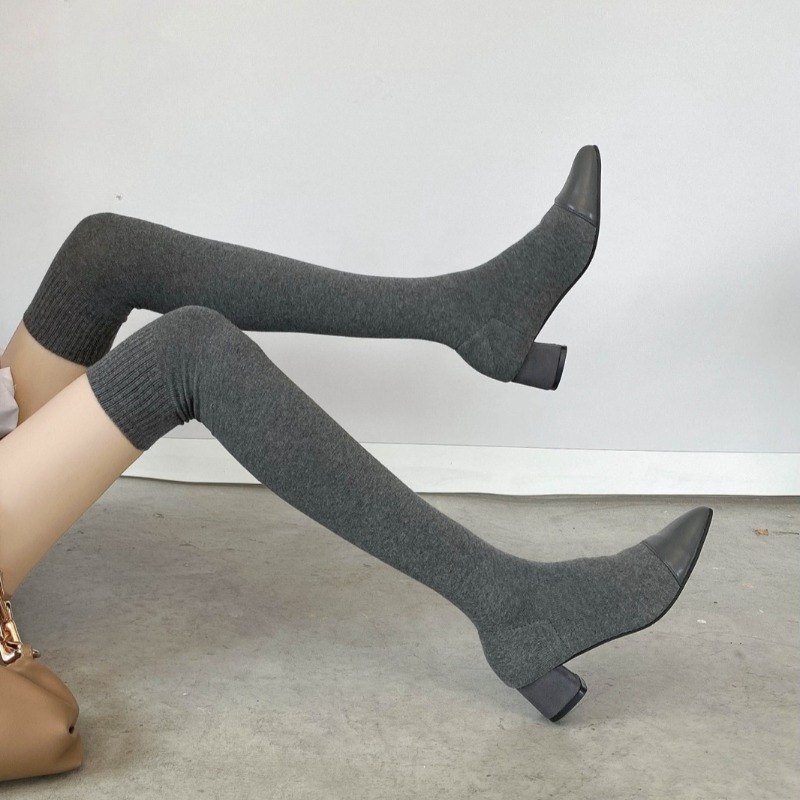 High Knee Sock Shoes 2025 New  - Sock Boot Women review and price