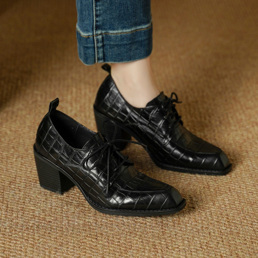 Women's Shoes Real Leather 202 - Oxford Lace Up Women review and price