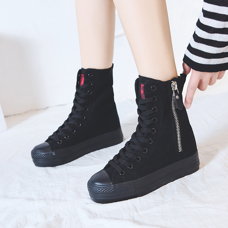 2026 New High-top All-black Si - Sock Boot Women review and price