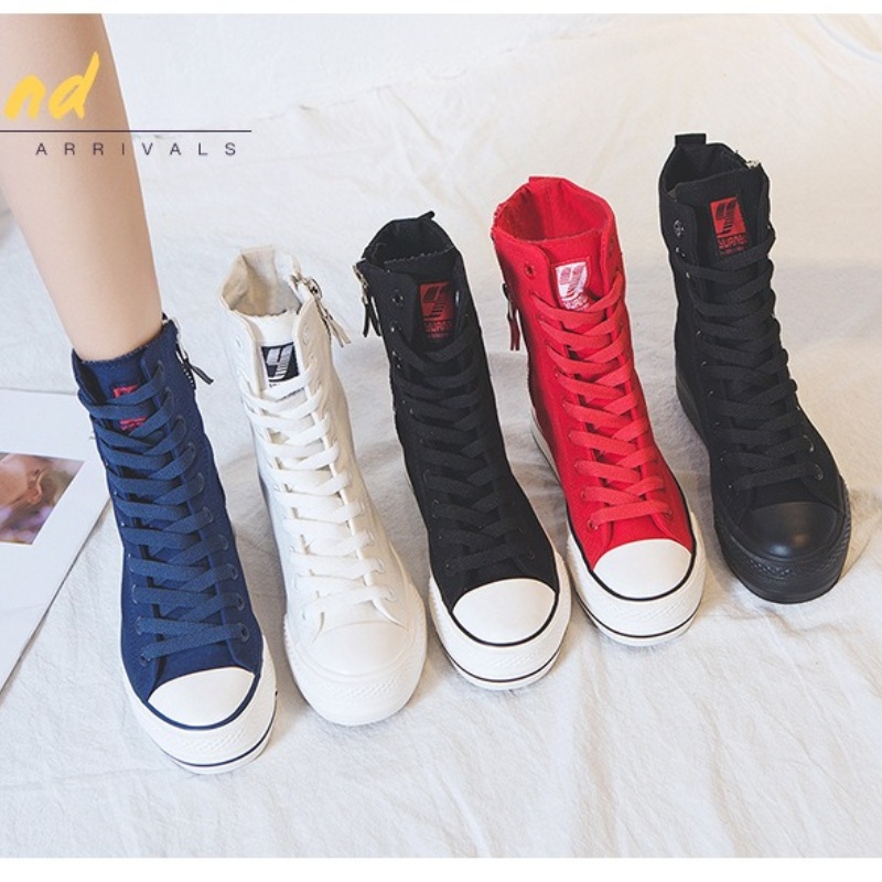 2026 New High-top All-black Si - Sock Boot Women review and price